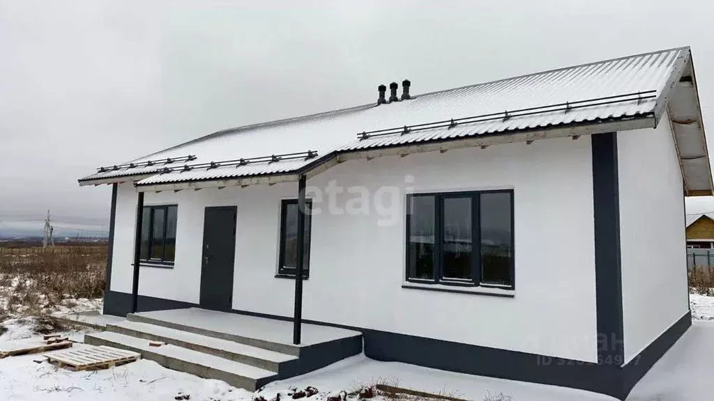 Дом в Пермский край, Пермский муниципальный округ, д. Мокино  (81 м) - Фото 1