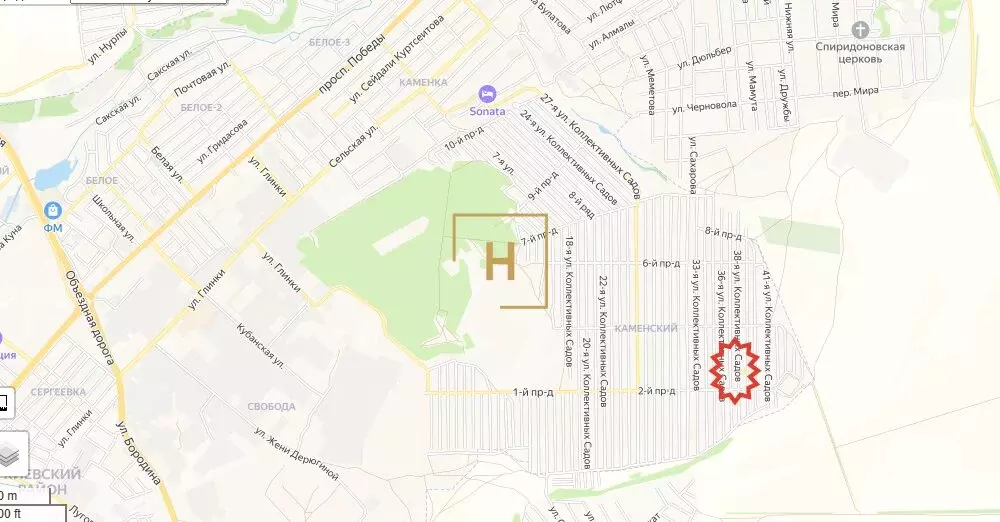 Участок в Симферополь, Киевский район, микрорайон Каменка (3 м) - Фото 1