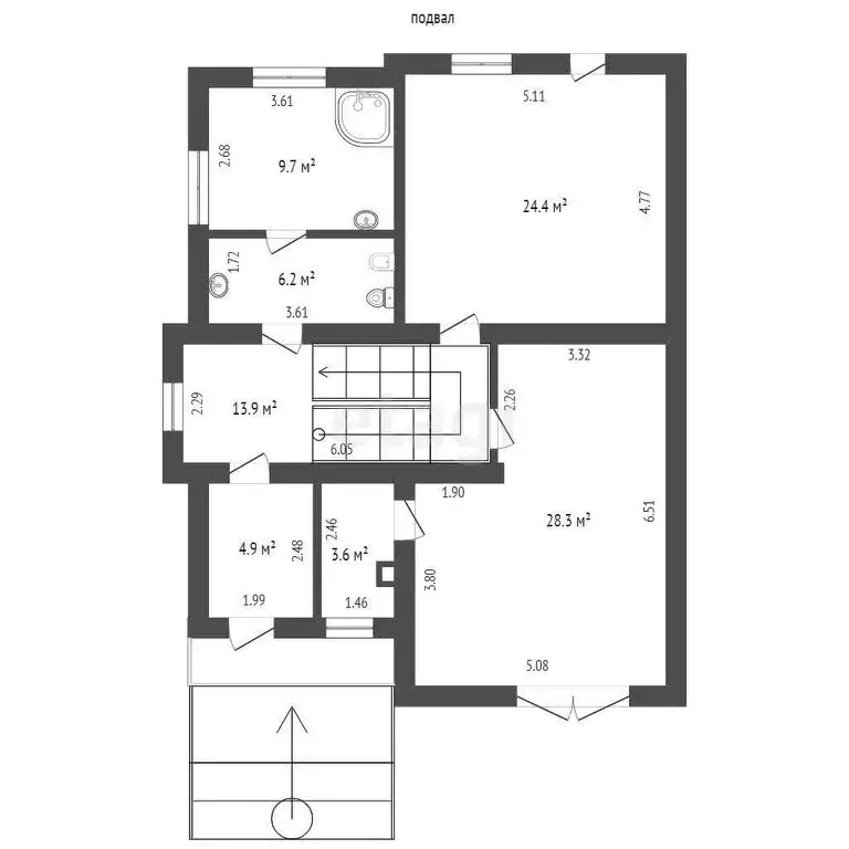 8-комнатная квартира: Калининград, улица Чкалова, 97А (337.7 м) - Фото 0