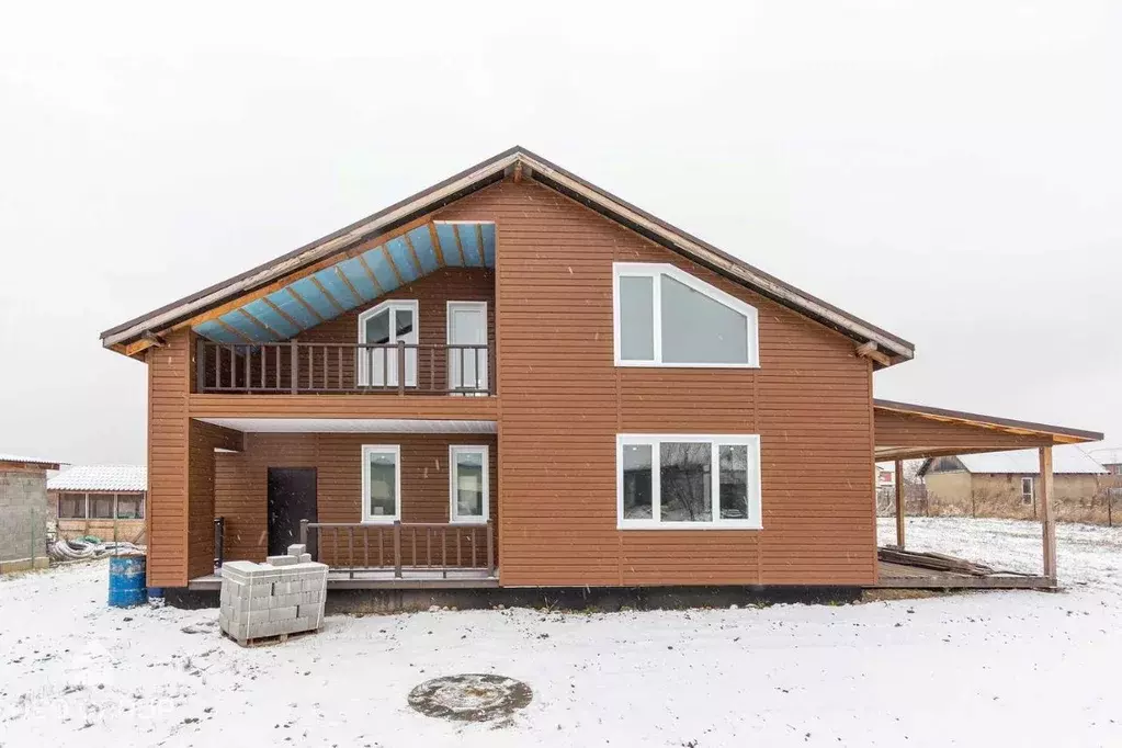 Дом в Хабаровский край, Хабаровский район, Тополевское с/пос, с. ... - Фото 1