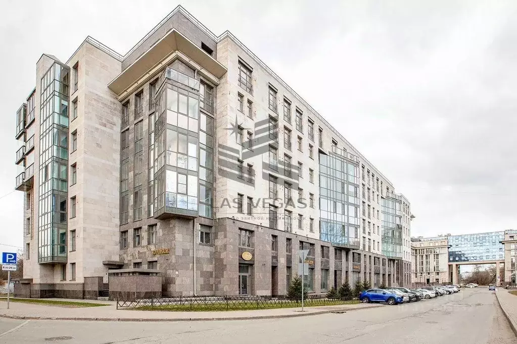 2-к кв. Санкт-Петербург ул. Смольного, 2к2 (79.2 м) - Фото 1