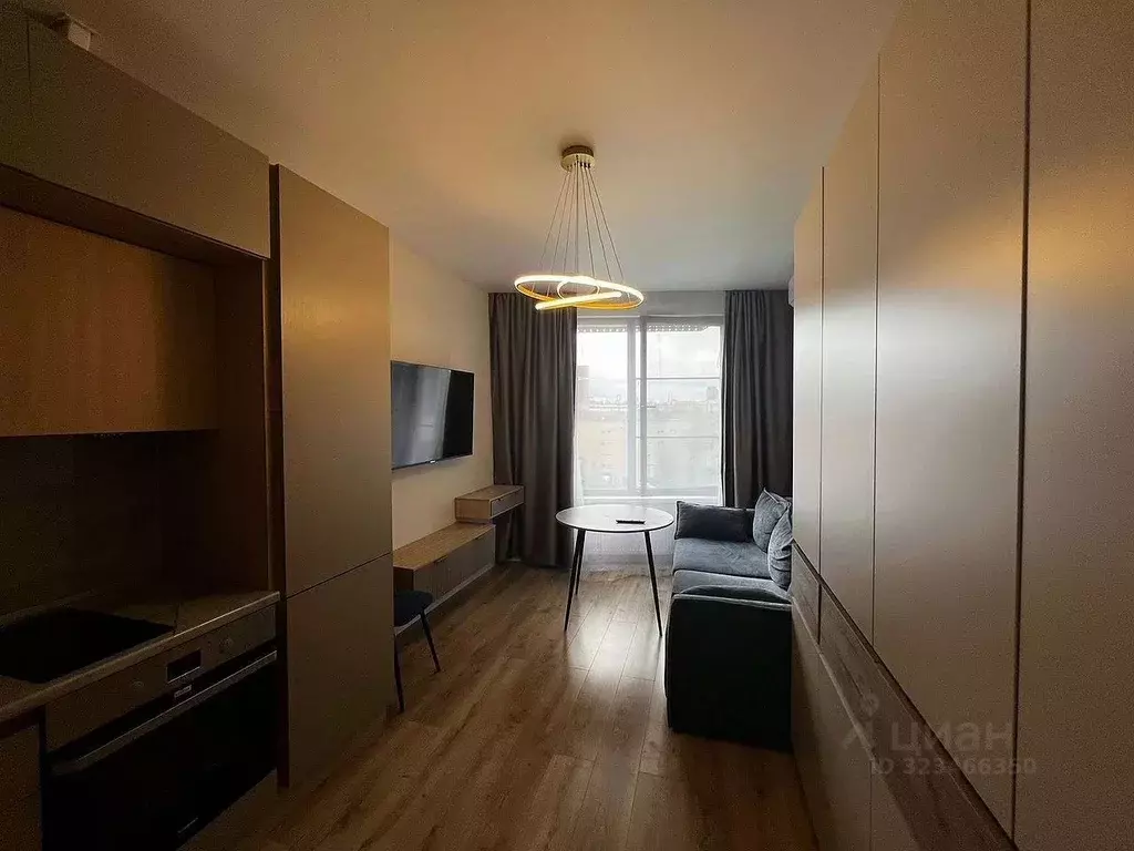 Студия Москва Нагатинская наб., 10А (24.0 м) - Фото 2