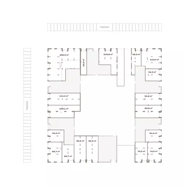 Помещение свободного назначения (70.48 м) - Фото 2