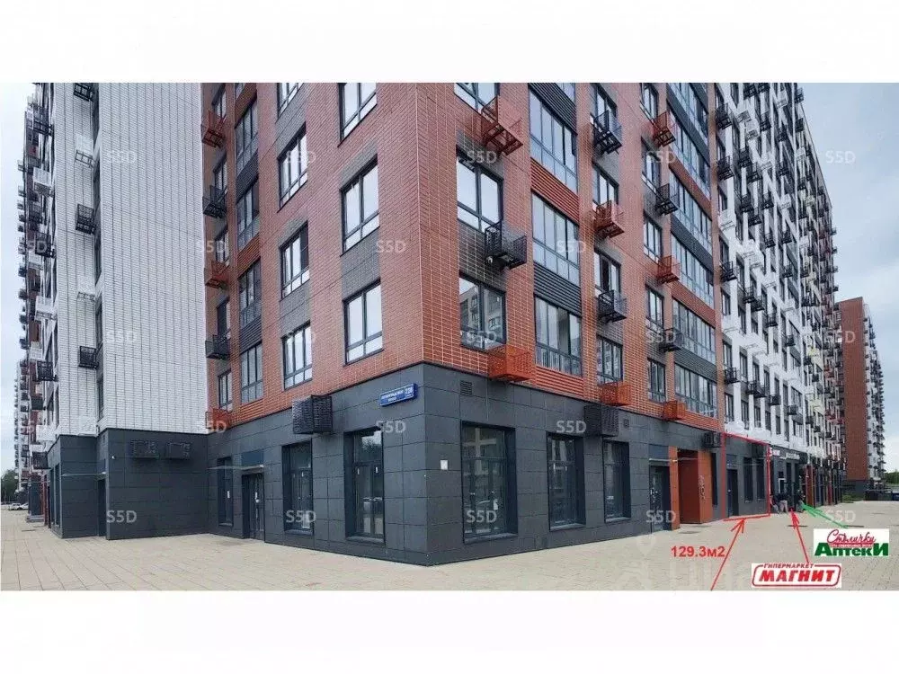 Помещение свободного назначения в Москва Ленинградское ш., 228к5 (129 ... - Фото 0