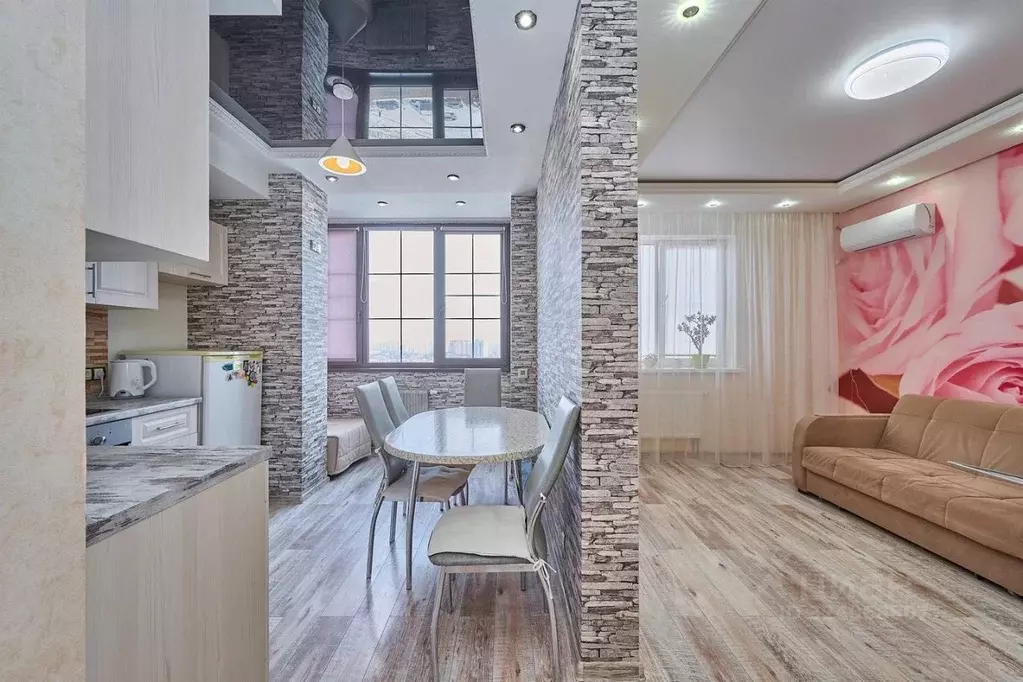 1-к кв. Краснодарский край, Краснодар Юбилейный мкр, ул. Генерала ... - Фото 2