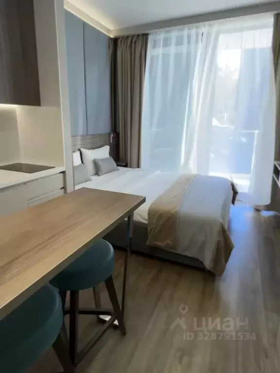 Студия Краснодарский край, Сочи Лучезарная ул., 18/9 (21.0 м) - Фото 2