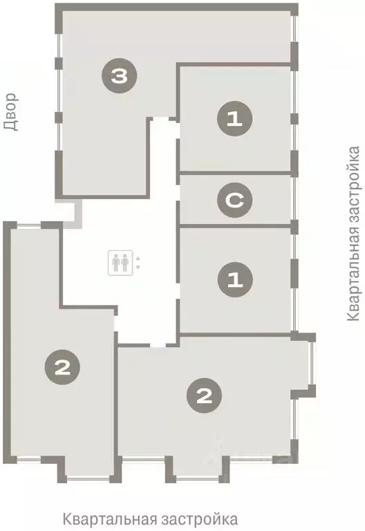 1-к кв. Тюменская область, Тюмень Мысовская ул., 26к1 (46.78 м) - Фото 1