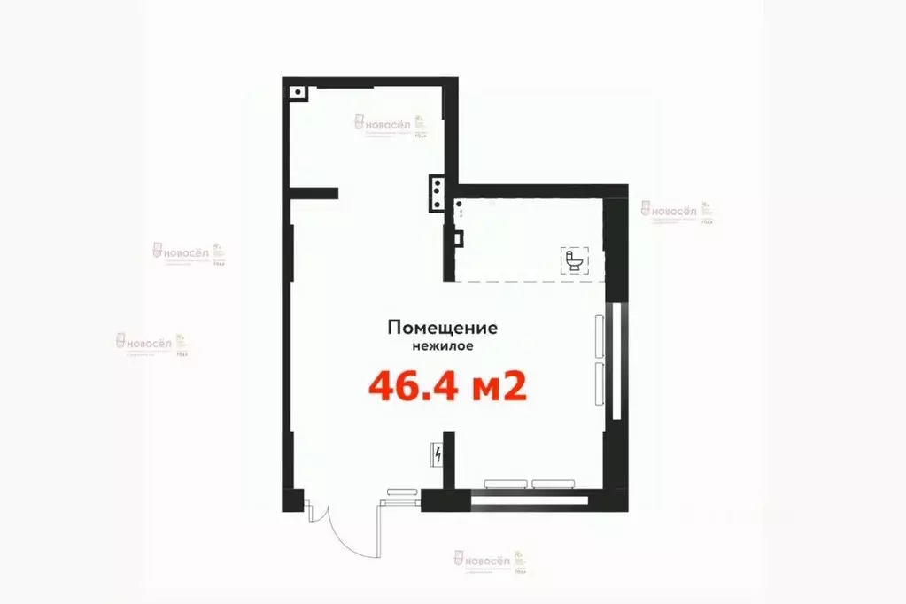 Торговая площадь в Свердловская область, Екатеринбург ул. Шефская, 26 ... - Фото 1
