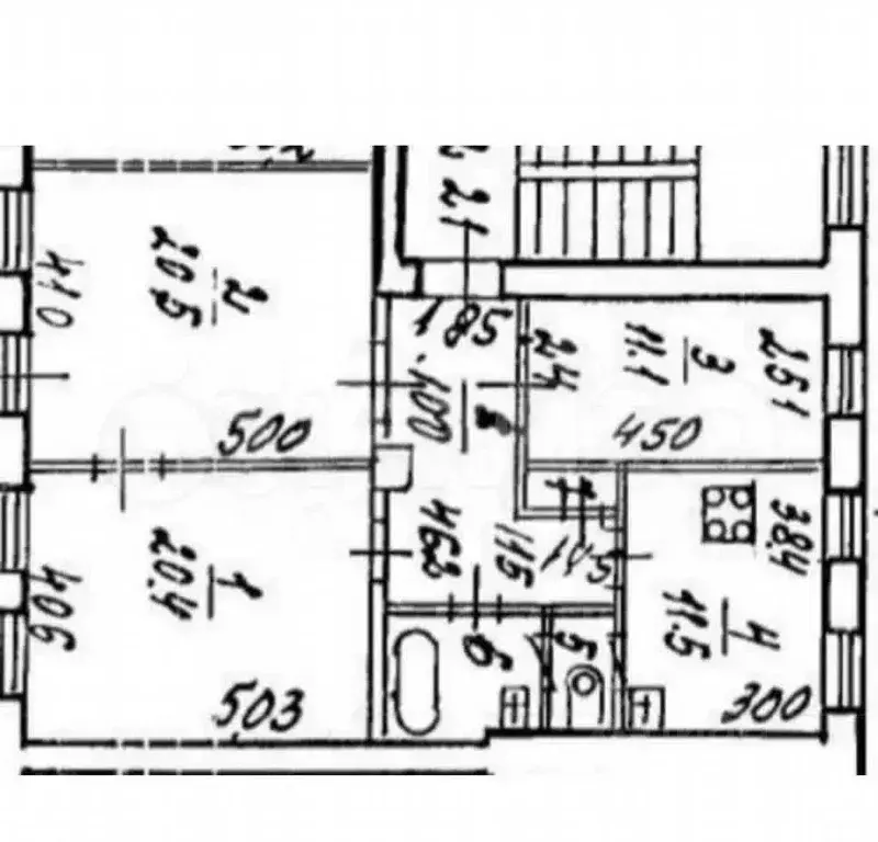 3-к кв. Санкт-Петербург Свеаборгская ул., 15 (81.0 м) - Фото 2