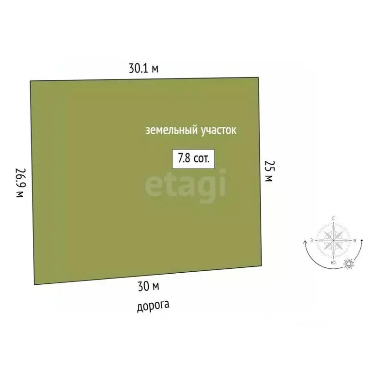 Участок в Свердловская область, Тугулымский муниципальный округ, с. ... - Фото 1