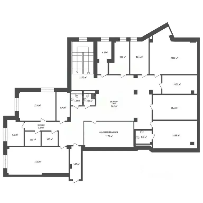 Торговая площадь в Тюменская область, Тюмень ул. Малыгина, 2 (304 м) - Фото 0