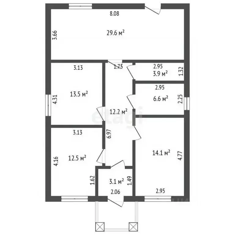 Дом в Ростовская область, Аксайский район, Щепкинское с/пос, ... - Фото 2