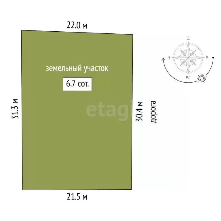 Участок в Тюменская область, Тюмень Ривьера садовое товарищество, ул. ... - Фото 1