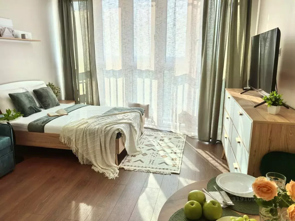 Студия Краснодарский край, Краснодар ул. Ивана Беличенко, 92к4 (27.0 ... - Фото 1
