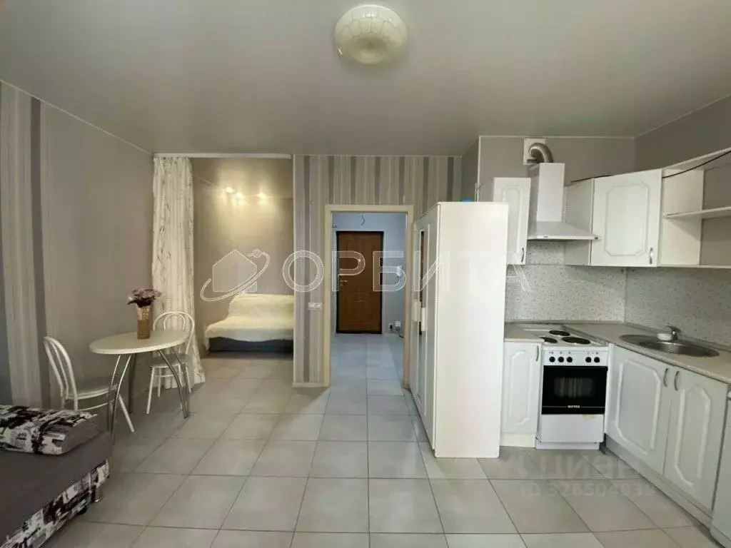 Студия Тюменская область, Тюмень ул. Беляева, 33к1 (27.8 м) - Фото 2