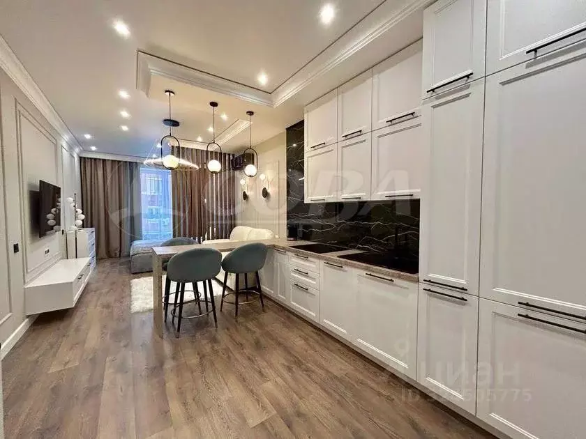 Студия Тюменская область, Тюмень ул. Сакко, 24 (50.0 м) - Фото 2