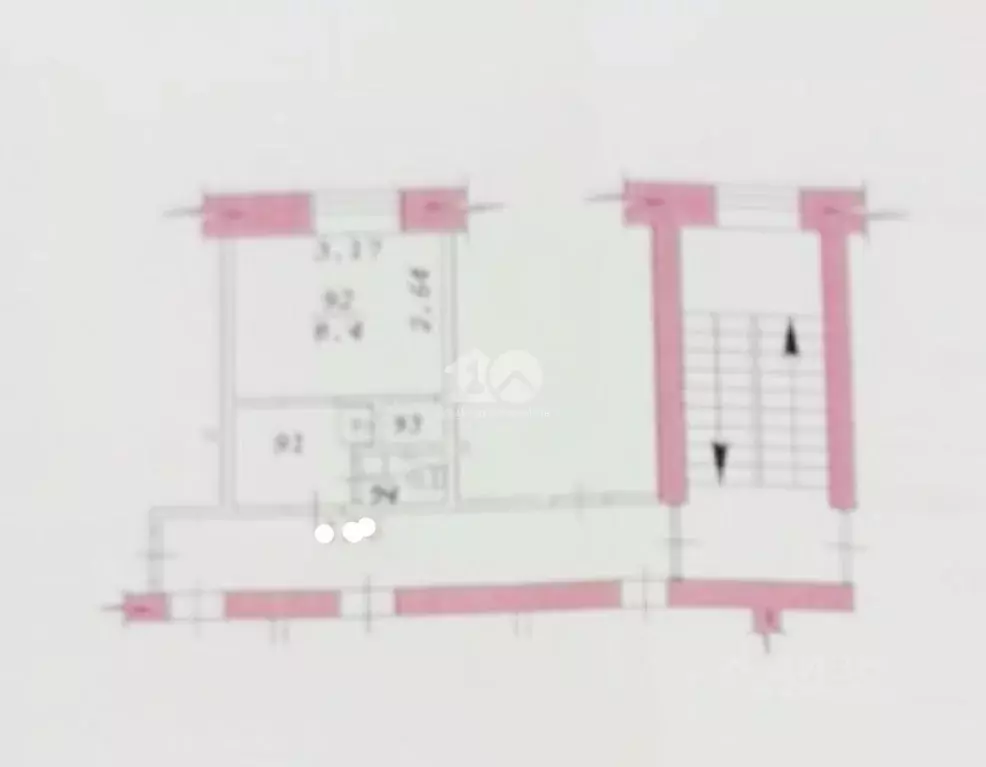 Студия Новосибирская область, Новосибирск Дачная ул., 40/1 (13.0 м) - Фото 2