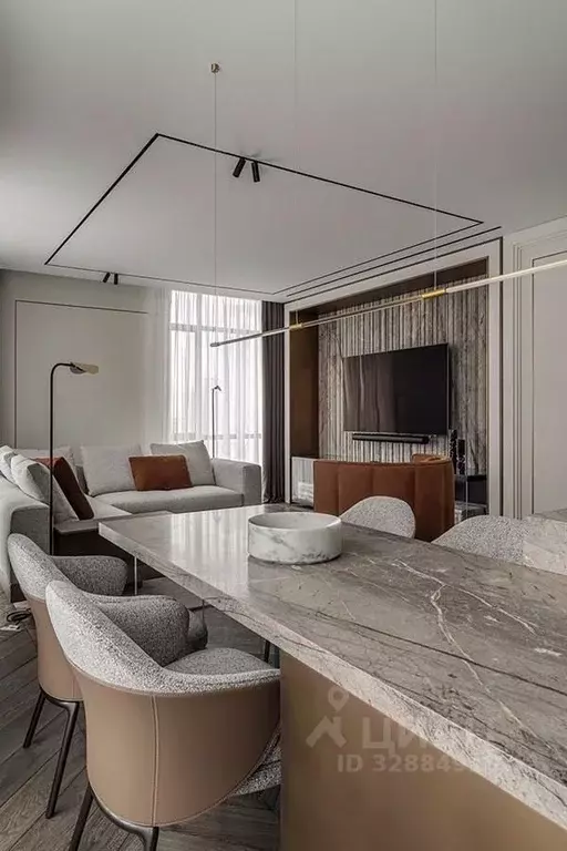 3-к кв. Москва ул. Народного Ополчения, 15К3 (92.5 м) - Фото 2