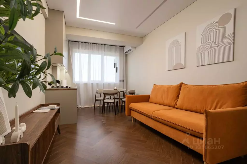 Студия Краснодарский край, Сочи Целинная ул., 15Б (24.0 м) - Фото 2