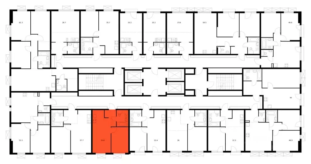 1-к кв. Московская область, Мытищи Яуза Парк жилой комплекс, к5 (33.8 ... - Фото 2