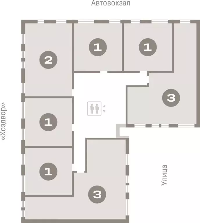 1-комнатная квартира: Тюмень, жилой комплекс Республики 205 (40.59 м) - Фото 1