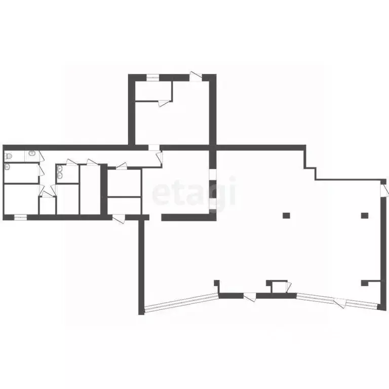 Торговая площадь в Ярославская область, Ярославль Угличская ул., 52 ... - Фото 1