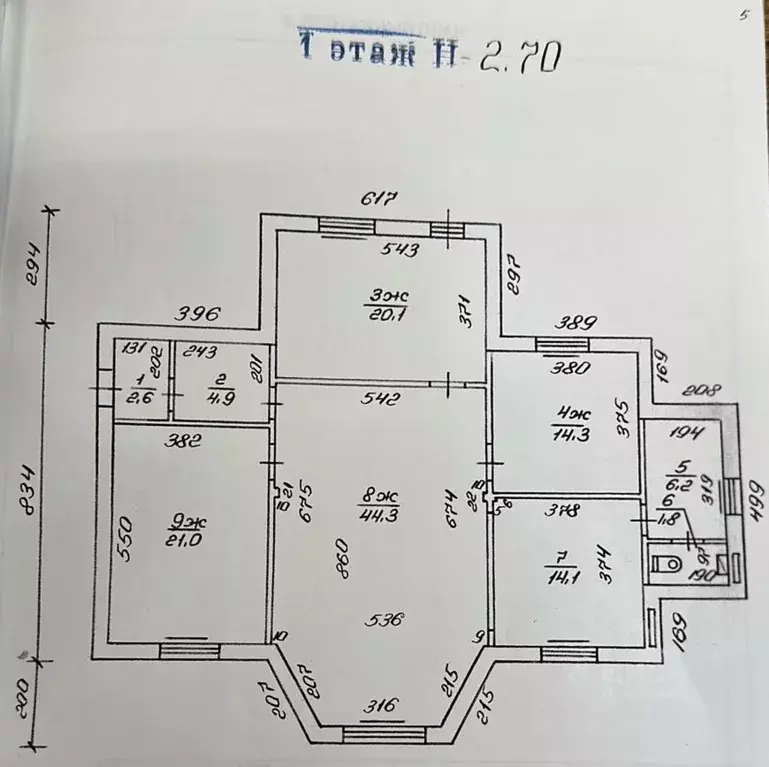 Дом в Калининградская область, Калининград Арсенальная ул., 15 (130 м) - Фото 1