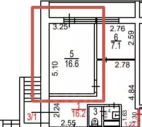 Помещение свободного назначения в Москва Палехская ул., 11К2 (17 м) - Фото 2