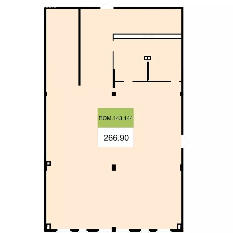 Помещение свободного назначения (270 м) - Фото 2