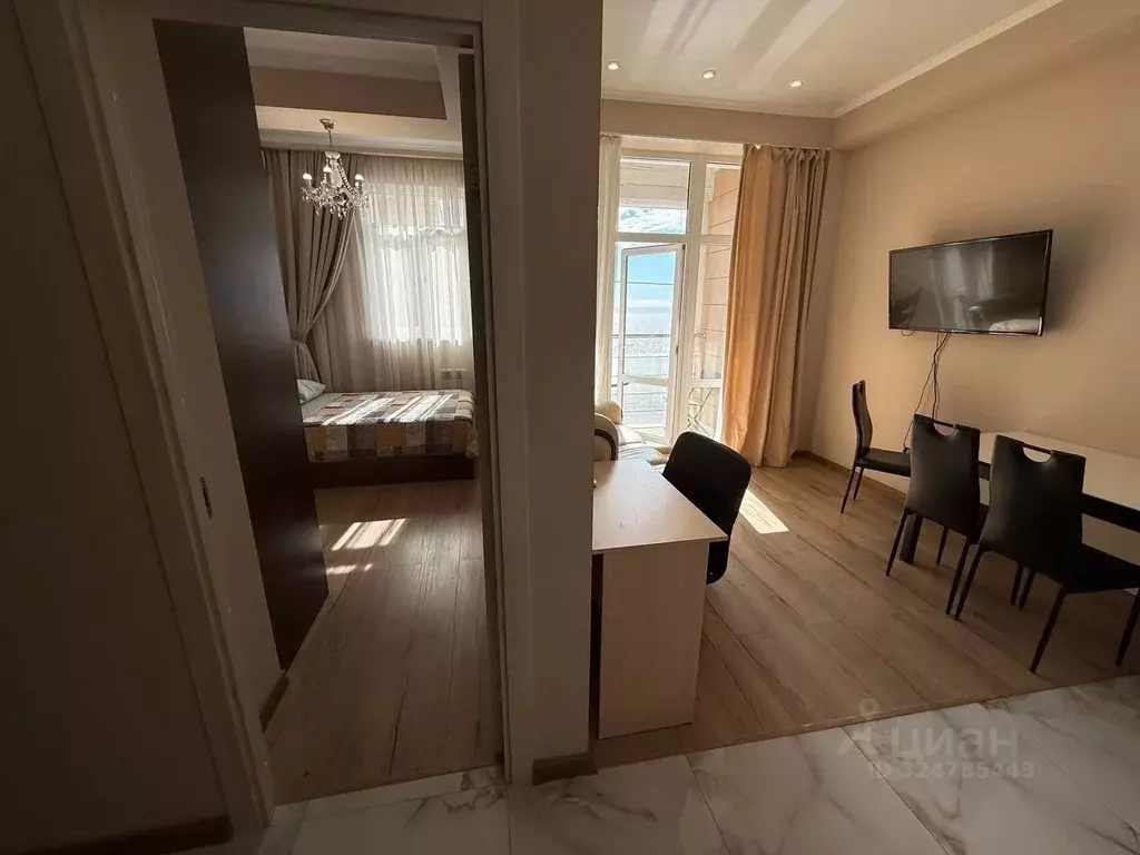 1-к кв. Краснодарский край, Сочи Мамайка мкр, ул. Крымская, 89 (37.0 ... - Фото 1