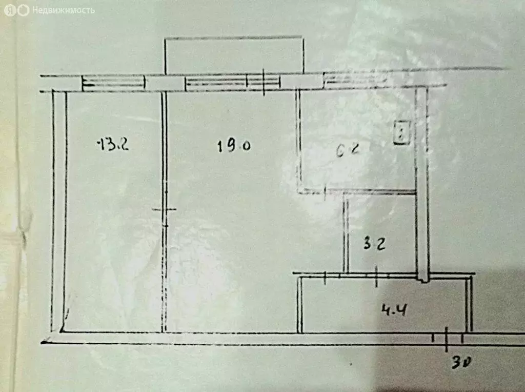 2-комнатная квартира: Новокуйбышевск, улица Чернышевского, 37 (46.6 м) - Фото 2