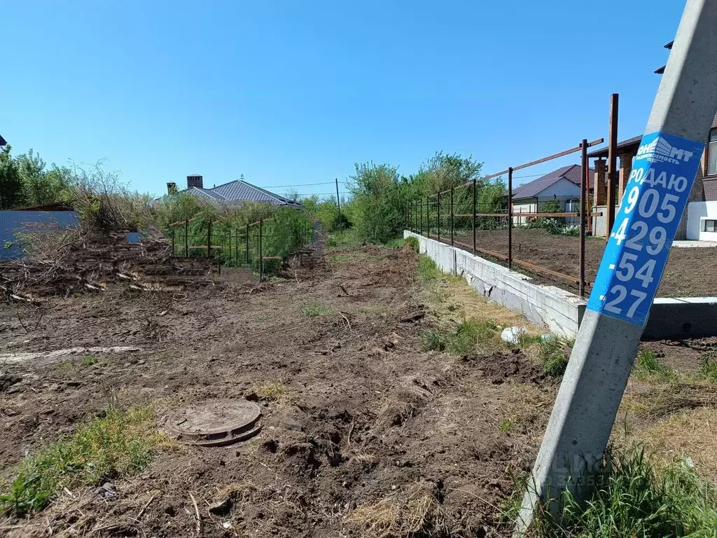 Участок в Ростовская область, Ростов-на-Дону 2-й Санинструкторский ... - Фото 1