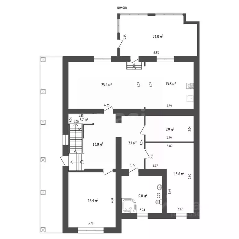 Дом в Самарская область, Самара Четвертая Кряжская ул., 17 (240 м) - Фото 2