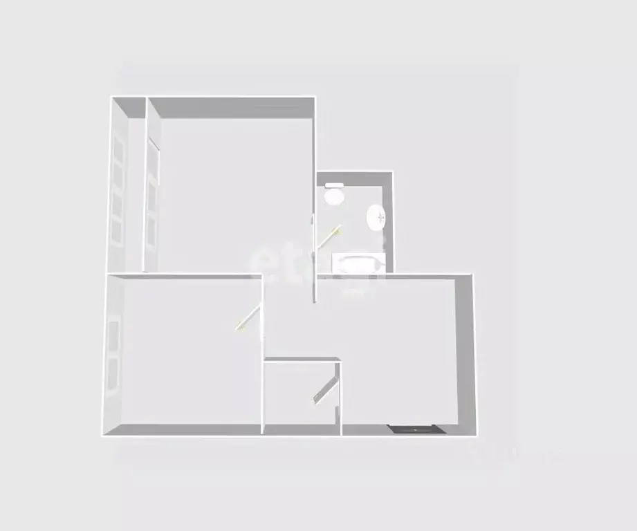 1-к кв. Сахалинская область, Южно-Сахалинск ул. Имени Владимира ... - Фото 2