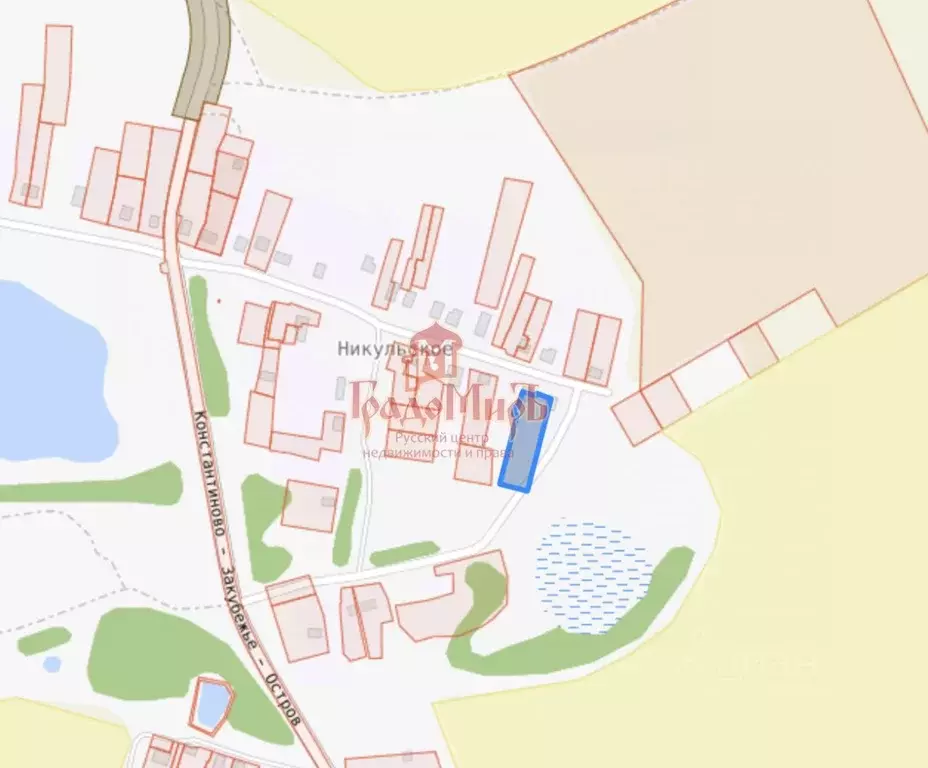 Участок в Московская область, Сергиево-Посадский городской округ, с. ... - Фото 1