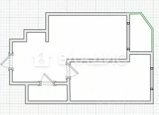 2-к кв. Пензенская область, Пенза ул. Антонова, 5Р (40.8 м) - Фото 2