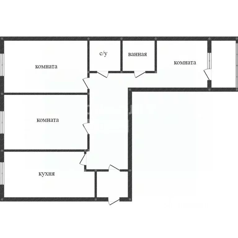 3-к кв. Челябинская область, Златоуст ул. Румянцева, 97 (66.2 м) - Фото 2