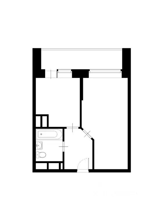 1-к кв. Санкт-Петербург пос. Парголово, ул. Федора Абрамова, 4 (40.0 ... - Фото 2