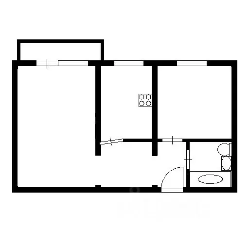 2-к кв. Свердловская область, Каменск-Уральский бул. Парижской ... - Фото 1