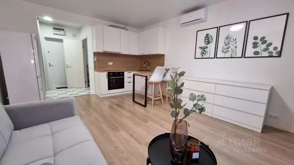 Студия Москва ул. Михайлова, 30Ак5 (25.9 м) - Фото 1