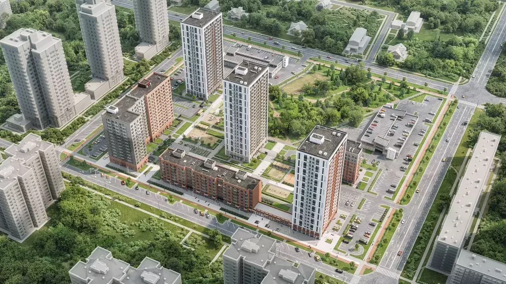 2-к. квартира, 57,9 м, 2/9 эт. - Фото 0