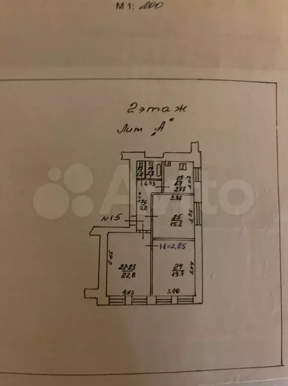 3-к. квартира, 78 м, 2/8 эт. - Фото 0