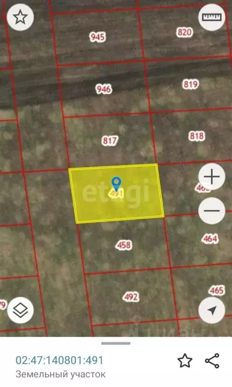 Участок в Башкортостан, Уфимский район, Таптыковский сельсовет, с. ... - Фото 2