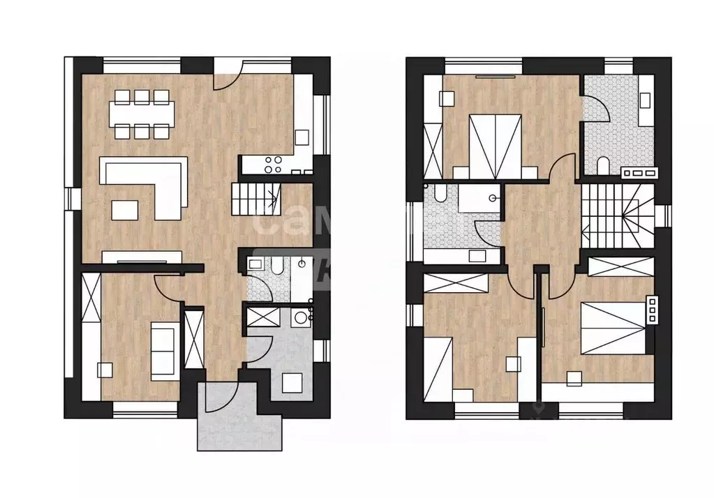 Дом в Московская область, Истра пл. Революции (127 м) - Фото 2