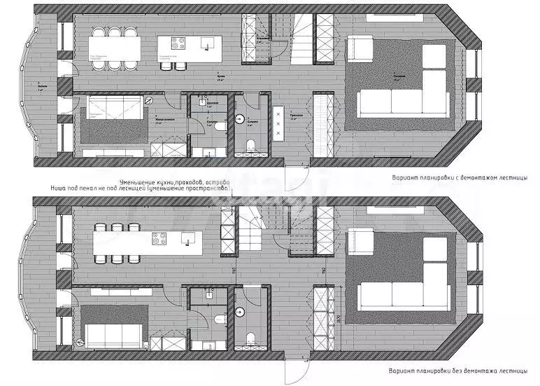 3-к. квартира, 160 м, 4/5 эт. - Фото 1