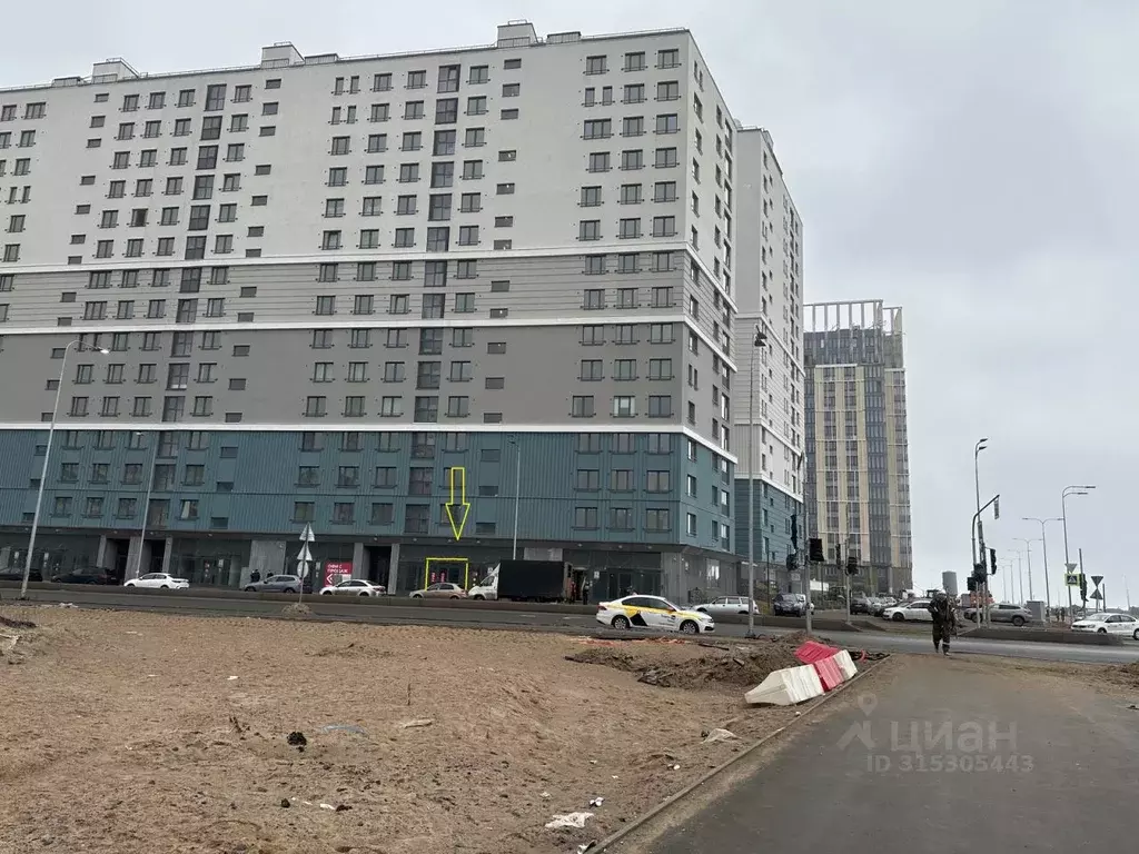 Помещение свободного назначения в Санкт-Петербург просп. Крузенштерна, ... - Фото 1
