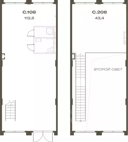 Торговая площадь в Москва Дербеневская ул., вл1 (156 м) - Фото 1