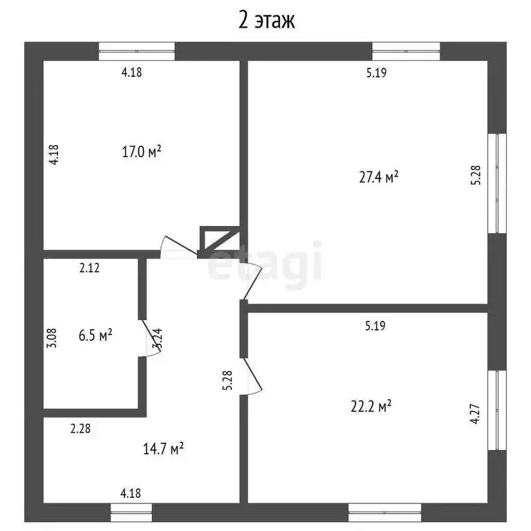 Дом в село Большая Шильна, Полевая улица (200 м) - Фото 1