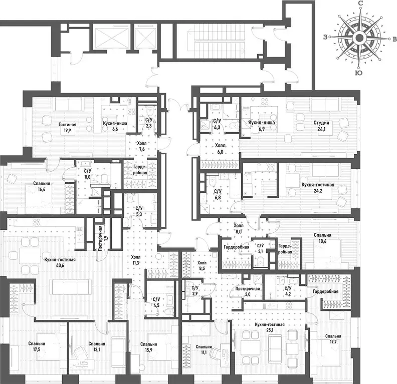 2-к кв. Москва Рубцовско-Дворцовая ул., 4 (59.3 м) - Фото 1