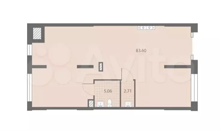 Продажа помещения свободного назначения 91 м2 - Фото 0